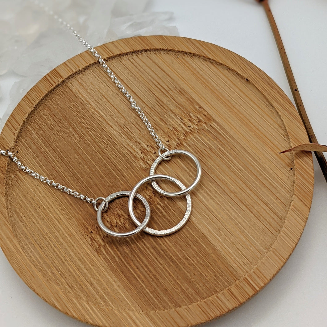 Silver Together Necklace